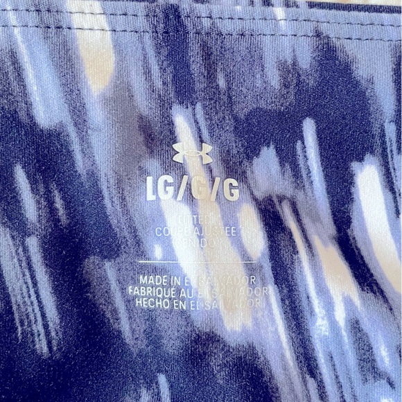 Blue Under Armor High Waist Crop Legging - Picture 4 of 4